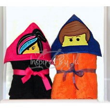 Lego Movie - Hooded Towel